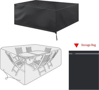 OEM Funda Protectora Impermeable Y Antipolvo Para Muebles De Jard&iacute;n, Sof&aacute; Y Mesa De Comedor (270 X 180 X 89 Cm)