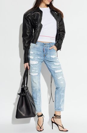 Dsquared2 T-shirt With Logo, Womens, White