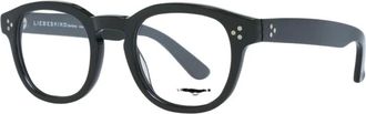 Liebeskind Zwarte Rechthoekige Demo Bril voor Vrouwen - Dames - Brillen - Zwart - ONE Size - Accessoires