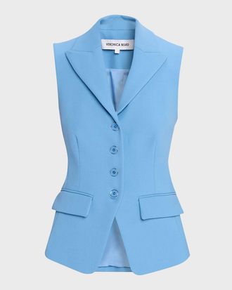 Veronica Beard Benny Tailored Vest