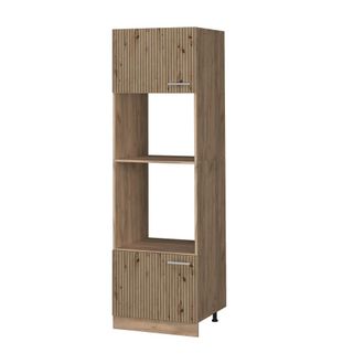 Vicco Armario Para Microondas R-line, Roble Artesanal, 60 Cm