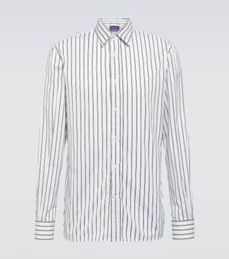 Ralph Lauren Purple Label Camicia in cotone a righe