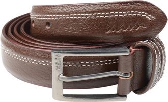 KAM Mens Leather Trousers Belt (916) inBrown Trousers Belt (916) in To Fit Size 60-62 Inches