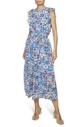 Ramy Brook Jade Midi Dress in Multi Medallion Print at Nordstrom Rack, Size X-Small