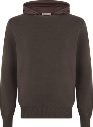 Herno Sweatshirts & Hoodies - Heren - Hoodies - Bruin - XL - Hoodies & sweatvesten