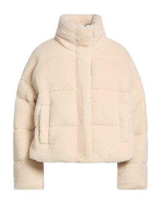 Max Mara ROPA DE ABRIGO - Borreguito y pelo ecol&oacute;gico en YOOX.COM
