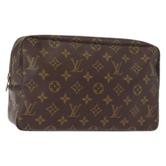 Louis Vuitton Clutch Vintage in Tela Pre-owned - - Pre-owned - Donna - Marrone - ONE SIZE