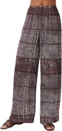 Bella Dahl Silk-Blend Wide Leg Pant