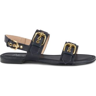 AGL Summer Multi Buckles Sandal in Night at Nordstrom, Size 37.5