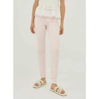 Silvian Heach Logo Back Slim Broek - Dames - Chinos - Roze - W26 - Katoen - Broeken