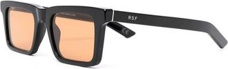 Retro Superfuture 1968 18E Zonnebril - unisex - Zonnebrillen - Zwart - 52 MM - Accessoires