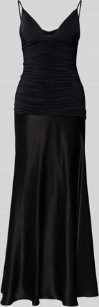 Bardot Bardot Slim Fit Abendkleid mit Raffungen Modell Lavanda in Black, Gr&ouml;&szlig;e 34