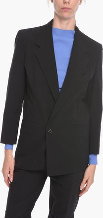 Bottega Veneta Blazer Monopetto in Canvas di Nylon Bottega Veneta