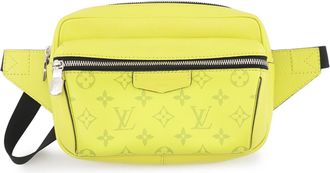 Louis Vuitton Jaune Taigarama Shoulder Bag Sling Bag (Pre-Owned)