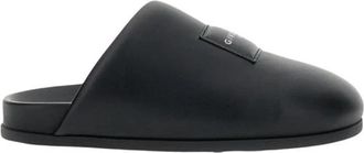 Givenchy Puffy Mules - Heren - Slip ons - Zwart - 40 EU - Leer - Schoenen