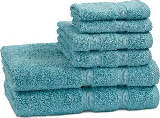 Superior Smart Dry 6Pc Cotton Towel Set