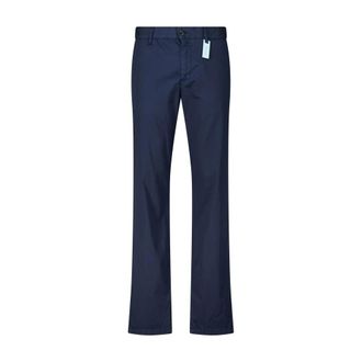 Alberto Alberto, Broeken, Heren, Blauw, W34 L34, Reguliere Stoffen Broek