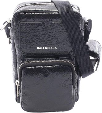 Balenciaga Pre-owned Balenciaga Lambskin Superbusy Vertical Crossbody Ladies P70G57V7UVDO84FP