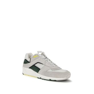 Saint Laurent Mens Multicolor Calf Leather Bos Taurus Low Top Sneakers