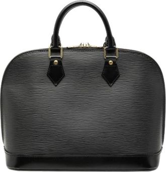 Louis Vuitton Pre-owned Alma PM - Dames - Vintage Handtas - Zwart - ONE Size - Leer - Vintage