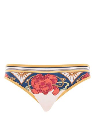 La DoubleJ Slip bikini con stampa - Toni neutri