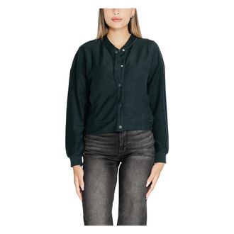 Street One Dames Cardigan - Dames - Vesten - Groen - L - Katoen - Truien & Vesten