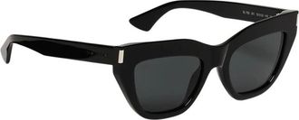 Saint Laurent Accessoires, Dames, Zwart, ONE Size, Sl 759 001 Cat Eye Zonnebril