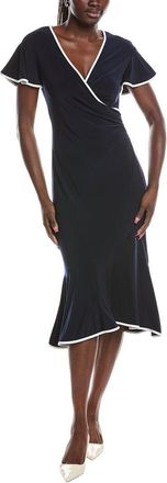 Joseph Ribkoff Contrast Midi Dress
