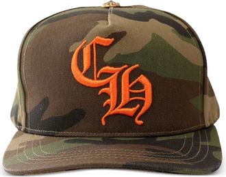 Chrome Hearts Cappello con stampa camouflage - Verde