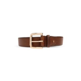 Max Mara Belts, female, Brown, Size: M Esodo Leather Belt