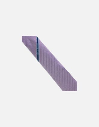 Dunhill Mens Dunhill Tie - Purple - Size: ONE size