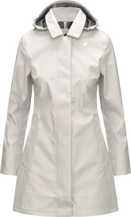 K-Way K-Way, Rain Proof Jackets, female, Beige, Size: XS Trench Mathy