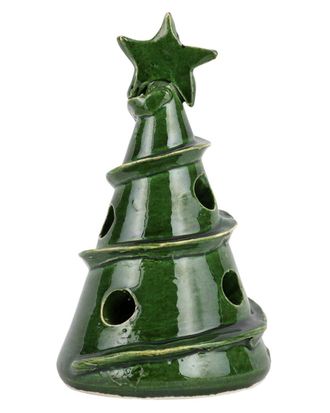 Vietri Vietri Foresta Green Mini Swirl Tree With $6 Credit