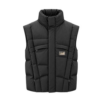 Dolce & Gabbana Mouwloze Zijden Jas - Heren - Jassen - Zwart - Maat: XL Zijde