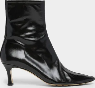 Bottega Veneta Sofia Leather Ankle Booties
