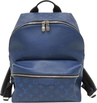 Louis Vuitton Pre-owned Discovery Backpack M30229 - Heren - Vintage Rugzakken - Blauw - ONE Size - Vintage