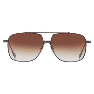 Dita Eyewear ALKAMX Brown Gradient Navigator Titanium Unisex Sunglasses DTS100-A-03 61