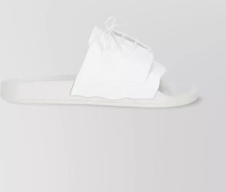 Maison Margiela lace-up flat sole sandals with open toe