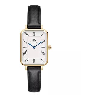 Daniel Wellington Quadro Romeinse cijfers - Dames - Horloges - Zwart - ONE Size - Accessoires