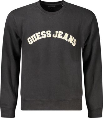 Guess Zwarte Katoenen Heren Sweatshirt