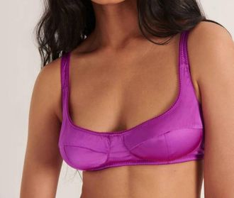 Araks Penelope Side Cup Bralette In Orchid