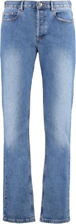 A.P.C. A.p.c. - Rechte broek - Heren - Jeans - Blauw - Maat: W30 Katoen