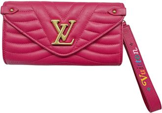 Louis Vuitton Freesia Leather Long Wallet (Tri-Fold) (Pre-Owned)