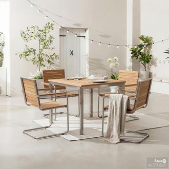 Jardi Set di 5 mobili da giardino TEAKLINE B, Jardi