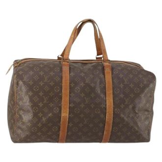 Louis Vuitton Pre-owned Weekend Bags, female, Brown, Size: ONE SIZE Pre-owned Vintage Weekend Bag