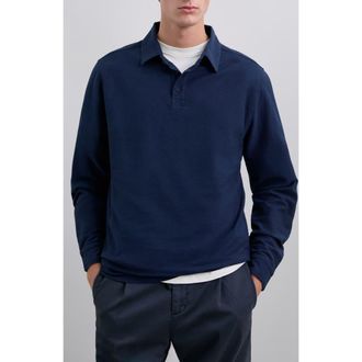 Scalpers Icon Reverse Polo in Navy at Nordstrom, Size Xx-Large Eu