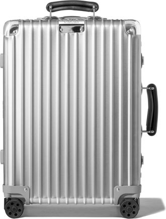 Rimowa Classic Cabin Suitcase in Silver - Aluminium - 55x40x23 - Customisable Luggage