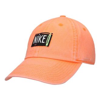 Nike (WMNS) Nike Sportswear Heritage 86 Washed Cap Orange DH2058-858