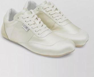 Maison Margiela low top sneakers rubber sole suede detail