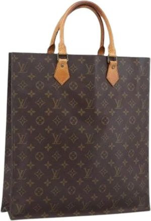 Louis Vuitton Pre-owned Tote Bags, female, Brown, Size: ONE SIZE Pre-owned Vintage Monogram Tote Bag